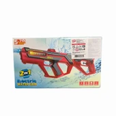 Usb Şarjlı 2'li Su Tabancası - Elektrikli Su Tabancası 5-7 Metre Su Atabilen thumbnail 2