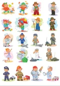 Meslekler Sticker Set - 1