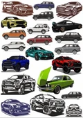 Arabalar Sticker Set - 1