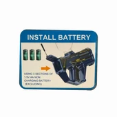 Usb Şarjlı 2'li Su Tabancası - Elektrikli Su Tabancası 5-7 Metre Su Atabilen thumbnail 5