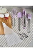 Perotti Pasta Seti 10 Parça Cake Purple 15969 - 1