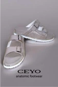 Ceyo 9988-8 Anatomik Taban Kadın Terlik Vizon 36-40 - 2