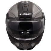 LS2 SCOPE 2 AXIS MAT SİYAH-TITANIUM ÇENE AÇILIR KASK thumbnail 9