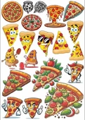 Pizza Sticker Set - 1