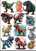 Dinazor Sticker SEt - 1