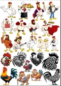 Horoz Sticker Set - 1