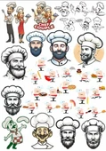Aşçı Sticker Set - 1