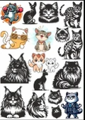 Kedi Sticker Set - 1