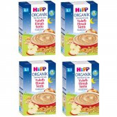 Hipp İyi Geceler Organik Yulaflı Elmalı 6+ Ay Kaşık Maması 250 gr 4 ADET - 1