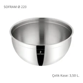 Sofram 22 Cm Çelik Kase 3,50 Litre - 1
