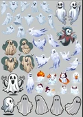 Hayalet Sticker Set - 1