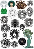 Medusa Sticker Set - 1