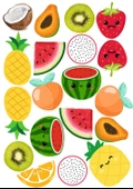 Meyveler Sticker SEt - 1