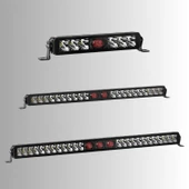 Off-Road Premium Tavan LED Bar 80CM Beyaz Projektör Kırmızı Göz Gündüz Led Metal Gövde 12-24V 1 ADET - 7