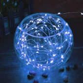 Peri Led Işık 10  Metre BEYAZ Dekor Lambası 100 Ledli - 2