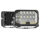 Off Road Sis Farı Modifiye Gündüz Led 5 inç 130mm Çift Renk Spot Delici Işık Sarı Oto Lambası 1 ADET - 5