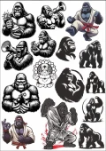 Goril Sticker Set - 1