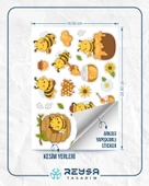 Arı Bal Sticker Set - 2