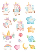 Unicorn Sticker Set - 1