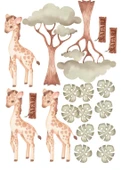 Zürafa Sticker Set - 1