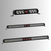 Off-Road Premium Tavan LED Bar 105 CM Beyaz Projektör Kırmızı Göz Gündüz Led Metal Gövde  1 ADET - 7
