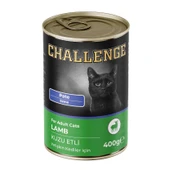 Challenge Pate Kuzu Etli Yetişkin Kedi Konservesi 400 gr - 1