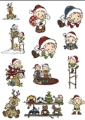 Noel Temalı Sticker SEt - 1