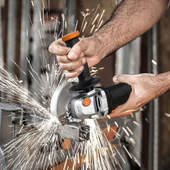 WORX WX717 750Watt 115mm Profesyonel Avuç Taşlama thumbnail 4