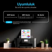 KingJET MFC-L3710 Set Paket - Brother Uyumlu Muadil Toner - 2