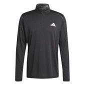 Adidas JE5695 Camo 1/4 Zip Erkek Spor Tişört thumbnail 6