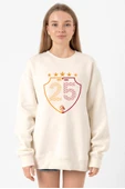 25 Şampiyonluk Shield Ekru Kadın 2ip Sweatshirt thumbnail 1