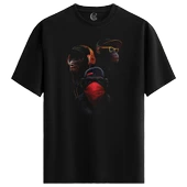 Urban Apes - %100 Pamuklu Erkek Siyah Tişört - Premium Quality thumbnail 1