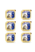 Plaisir Ton Balıklı Pate Kısırlaştırılmış ve Yetişkin Kedi Yaş Maması 100 Gr x 6 Adet - 1