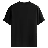 Neon Watcher - %100 Pamuklu Kadın Siyah Tişört - Premium Quality - 2