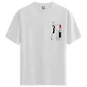 Red Stance - %100 Pamuklu Kadın Beyaz Tişört - Premium Quality thumbnail 1