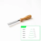 STRYI 100520 Düz Tip Sığ Oluklu Ahşap Oyma Iskarpelası 20 mm thumbnail 3