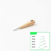 STRYI 391902 Kısa Tip Derin Oluklu Ahşap Oyma Iskarpelası 2 mm - 10