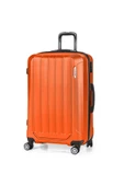 Polo&Sky Spring Model Turuncu Renk Büyük Boy Valiz Bavul thumbnail 1