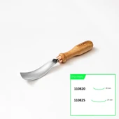 STRYI 110825 Bükülmüş Oluklu Ahşap Oyma Iskarpelası 25 mm thumbnail 9