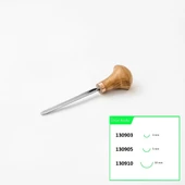STRYI 130903 Avuç İçi Derin Oluklu Ahşap Oyma Iskarpelası 3 mm thumbnail 11