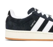 ADIDAS CAMPUS 00S BLACK WHITE GUM - 3