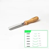 STRYI 100825 Düz Tip Oluklu Ahşap Oyma Iskarpelası 25 mm thumbnail 3