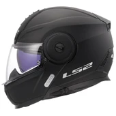 LS2 SCOPE 2 MAT SİYAH ÇENE AÇILIR KASK thumbnail 3