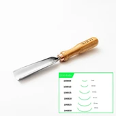 STRYI 100830 Düz Tip Oluklu Ahşap Oyma Iskarpelası 30 mm thumbnail 4