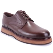 Dagoster DMA78-20801 Kahve Ortopedik Klasik Spor Erkek Deri Ayakkabı - 1