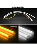 Far İçi Gündüz Ledi Turuncu Beyaz 45 cm - 4