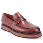 Dagoster DMA78-20823 Taba Ortopedik Klasik Spor Erkek Deri Ayakkabı - 1