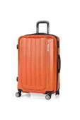 Polo&Sky Spring Model Turuncu Renk Orta Boy Valiz Bavul - 1
