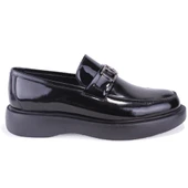 Dagoster DMA78-9540 Siyah Rugan Ortopedik Klasik Spor Erkek Deri Ayakkabı - 2