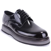 Dagoster DMA78-20801 Siyah Rugan Ortopedik Klasik Spor Erkek Deri Ayakkabı - 1